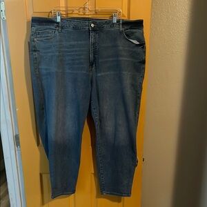 26 OLD NAVY BLUE DENIM JEAN HIGH-RISE O.G. STRAIGHT